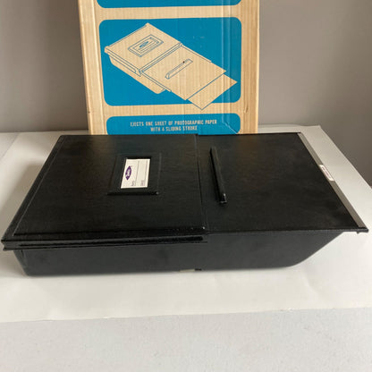 Vintage Yankee Dispensing Paper Safe 11x14" Darkroom Photography w/ Box
