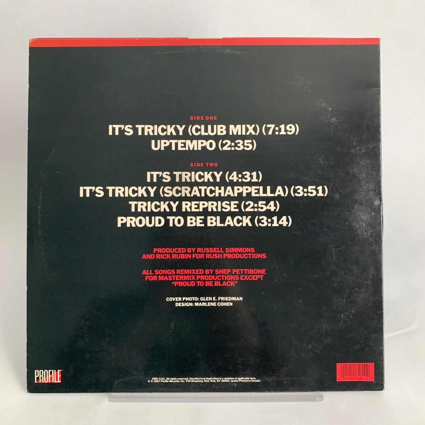 Run DMC It's Tricky (And More) 6-Track LP Vinyl Record  PRO-7131