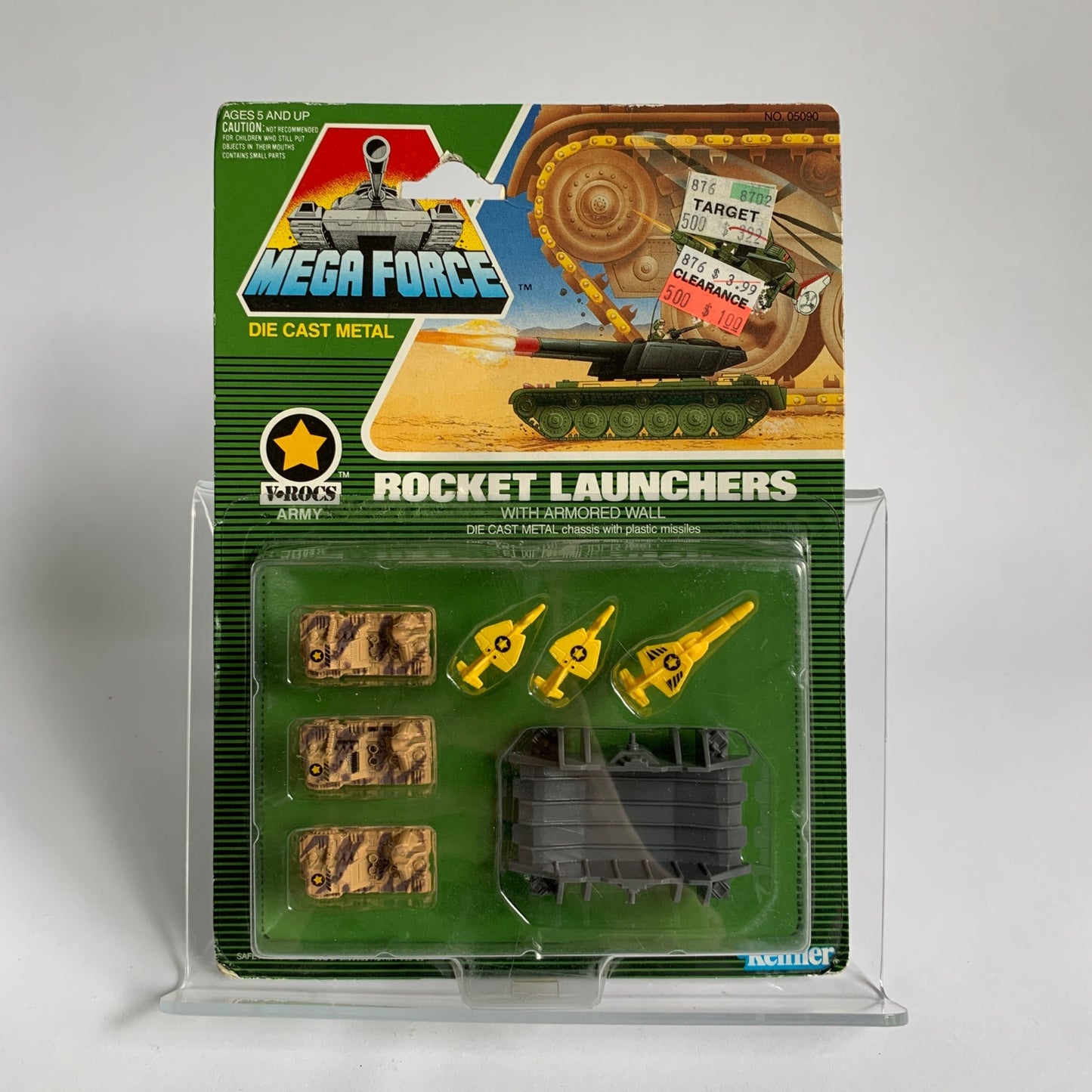 Kenner Mega Force Rocket Launchers Vintage New 1989