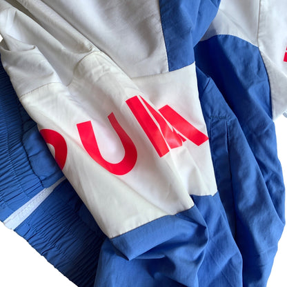 Puma Xtg Women's Track Jacket White Blue Size XS