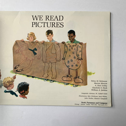 1965 Vintage We Read Pictures Book