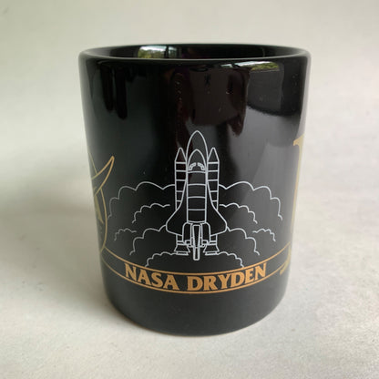 NASA Dryden Black Ceramic Coffee Mug