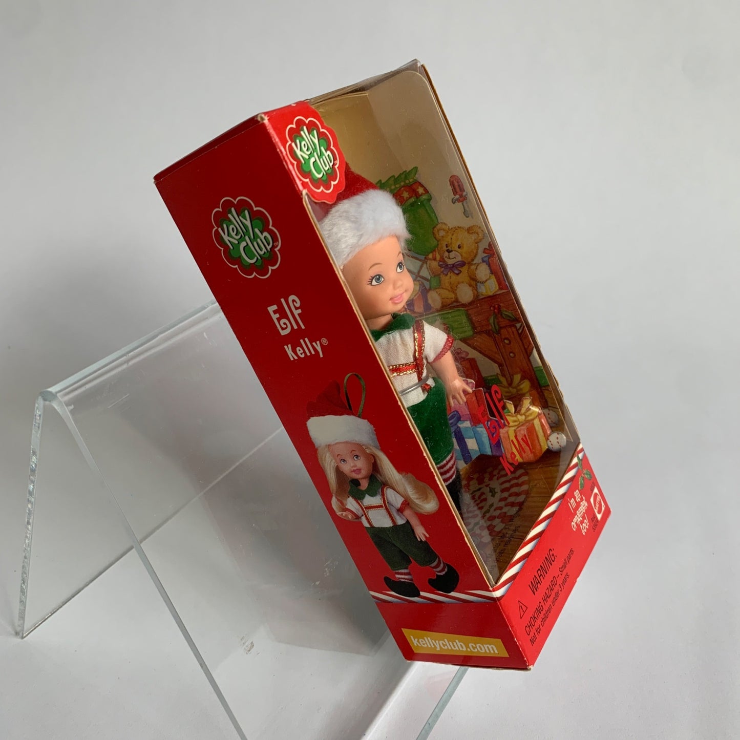 Mattel Kelly Club Elf Ornament Doll Toy Vintage New in Box