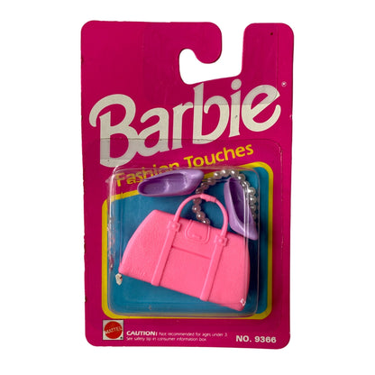 Barbie Fashion Touches Suitcase Shoes & Necklace Set New Vintage 1992 9366