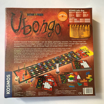 Kosmos Ubongo Verruckj und Zugelegt Game New Sealed