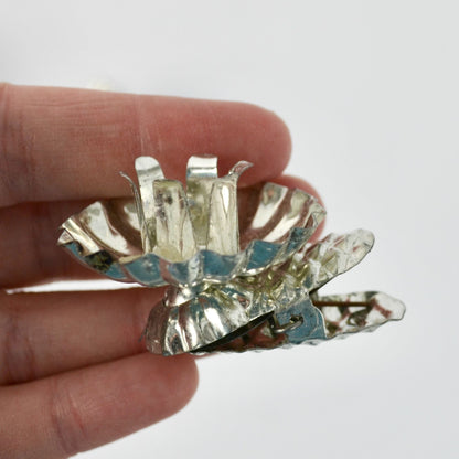 Vintage Aluminum Christmas Tree Candle Clips Lot of 6
