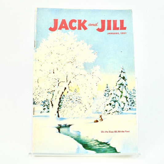 Jack and Jill January 1951 Magazine Vintage