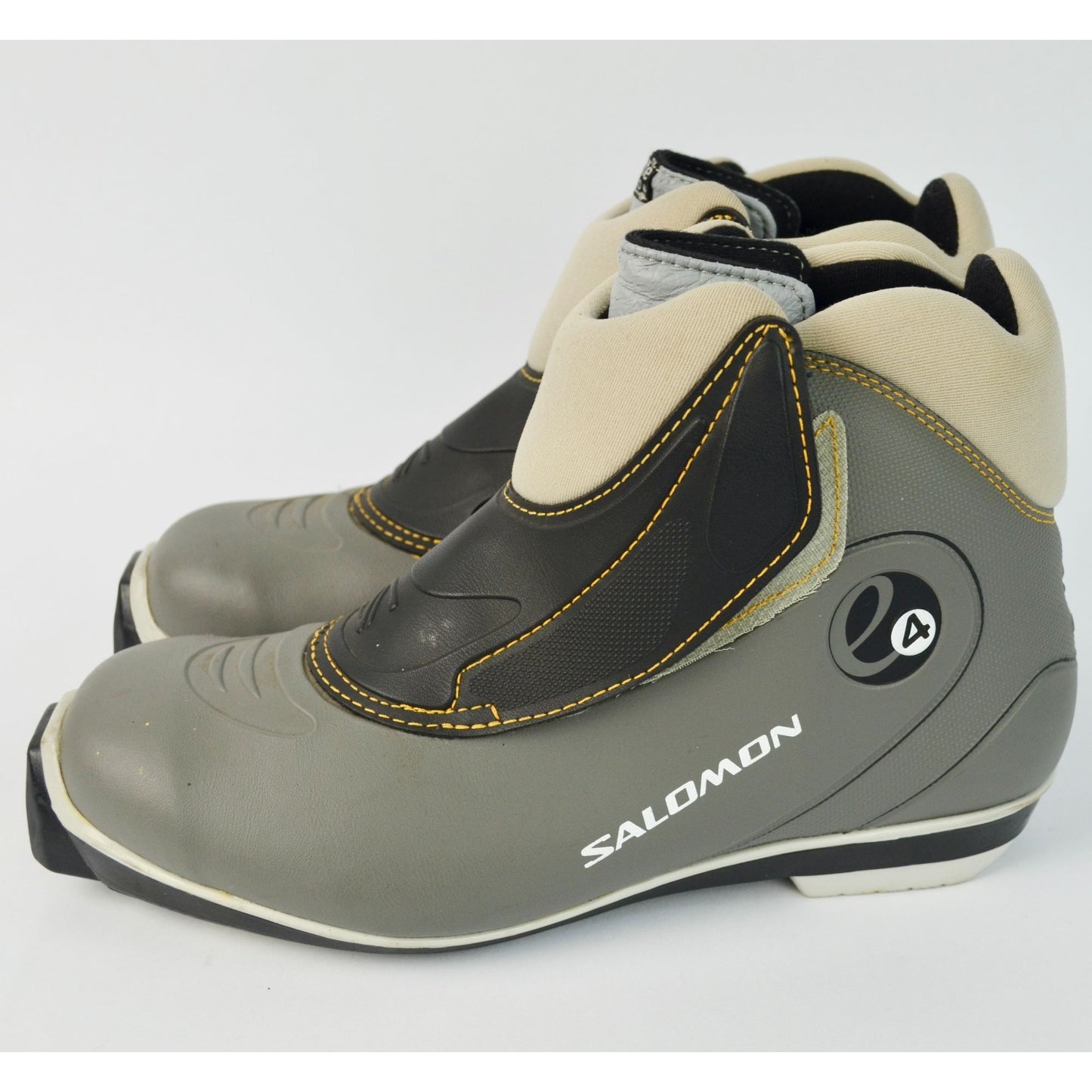 Salomon E4 Cross Country Ski Boots EU Size 41 SNS Profil Nordic Gray