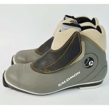 Salomon E4 Cross Country Ski Boots EU Size 41 SNS Profil Nordic Gray