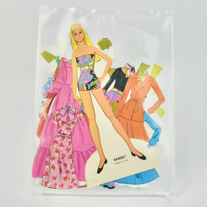 Barbie 1976 Fashion Originals Paper Doll Set