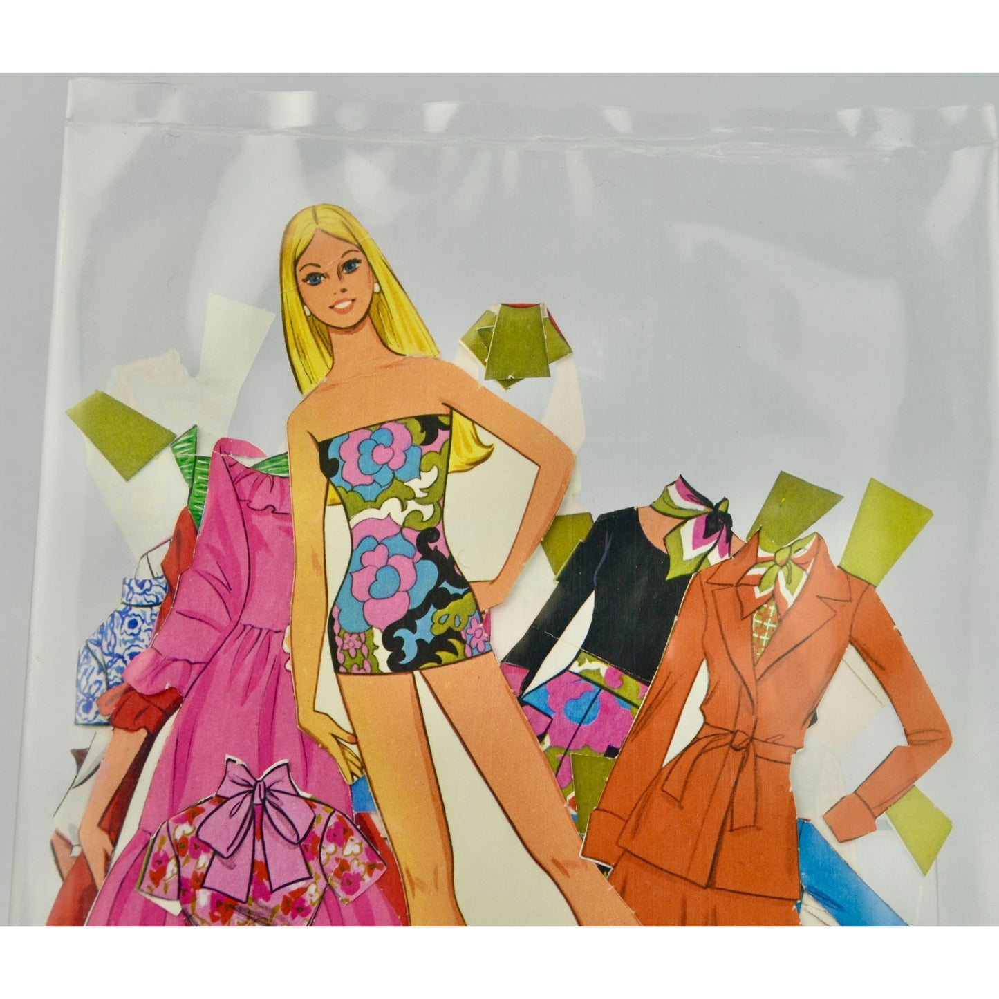 Barbie 1976 Fashion Originals Paper Doll Set
