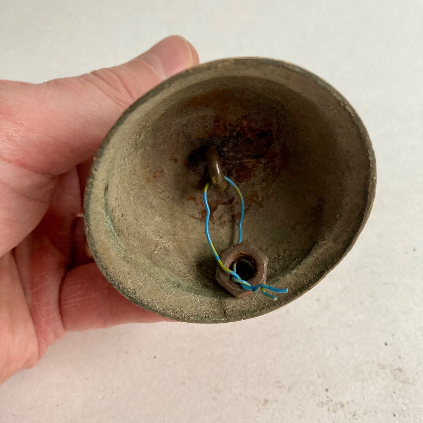 Vintage Bolt & Nut Decorative Bell Screw Handmade