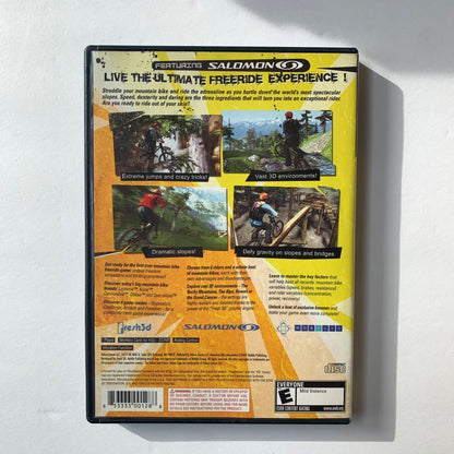PS2 PlayStation 2 Mountain Bike Adrenaline Game Disc Manual & Case Complete