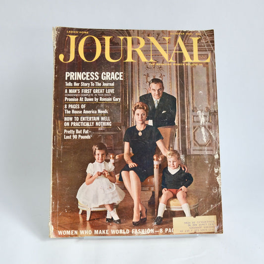 Ladie's Home Journal October 1961 Vintage Magazine