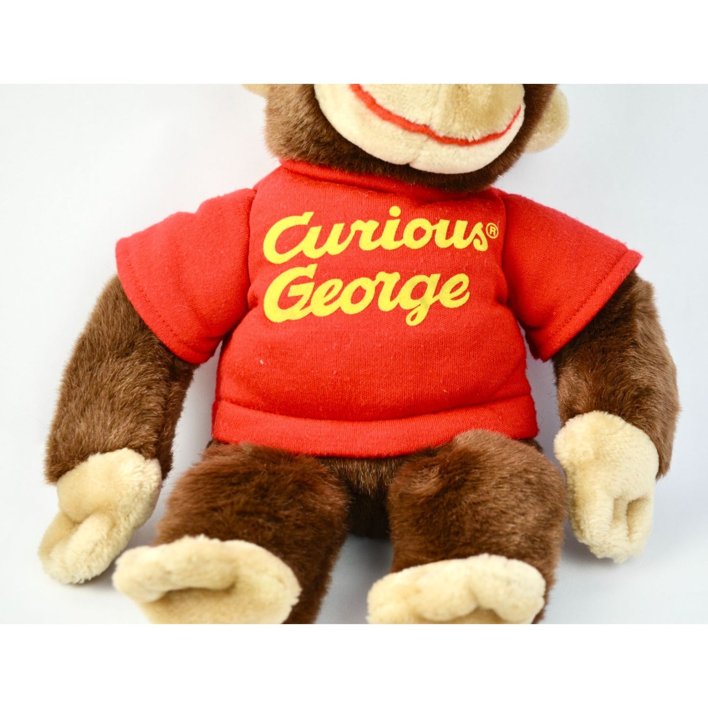 Gund Curious George 16" Plush Red Shirt