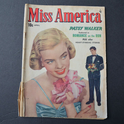 Miss America Magazine April 1949 Patsy Walker Vintage
