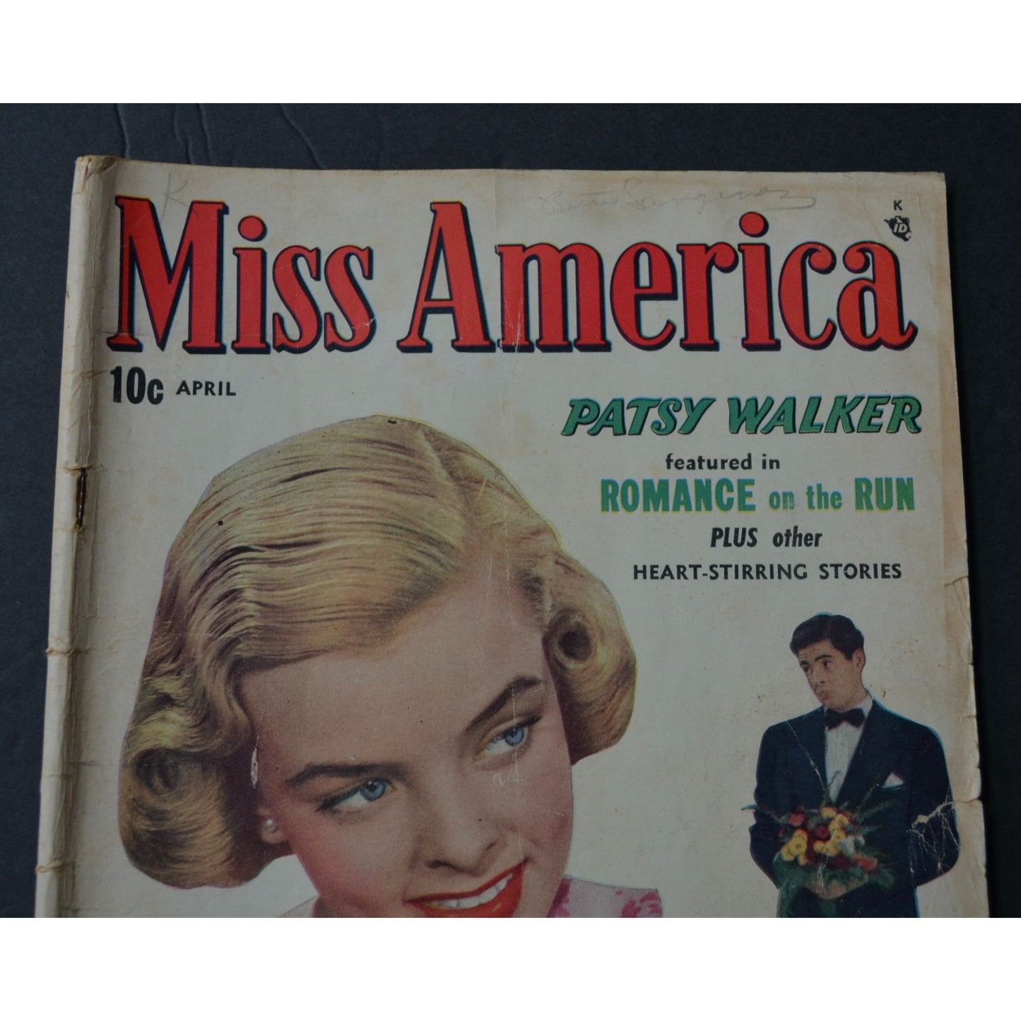 Miss America Magazine April 1949 Patsy Walker Vintage