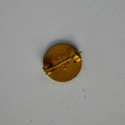 Ancient Order of United Workmen AOUW Pin Button Collar Vintage Tiny