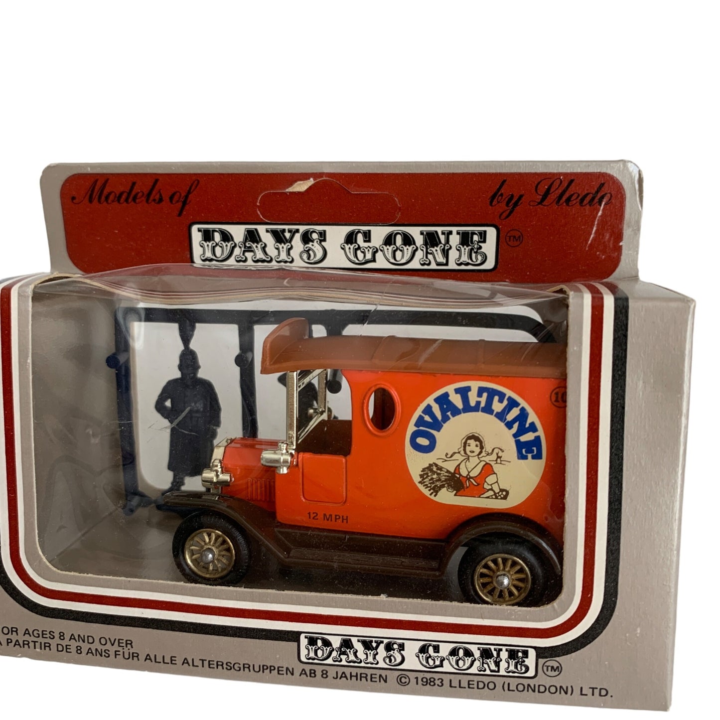 Days Gone Ovaltine Truck 1983 Vintage New In Box Die Cast Toy