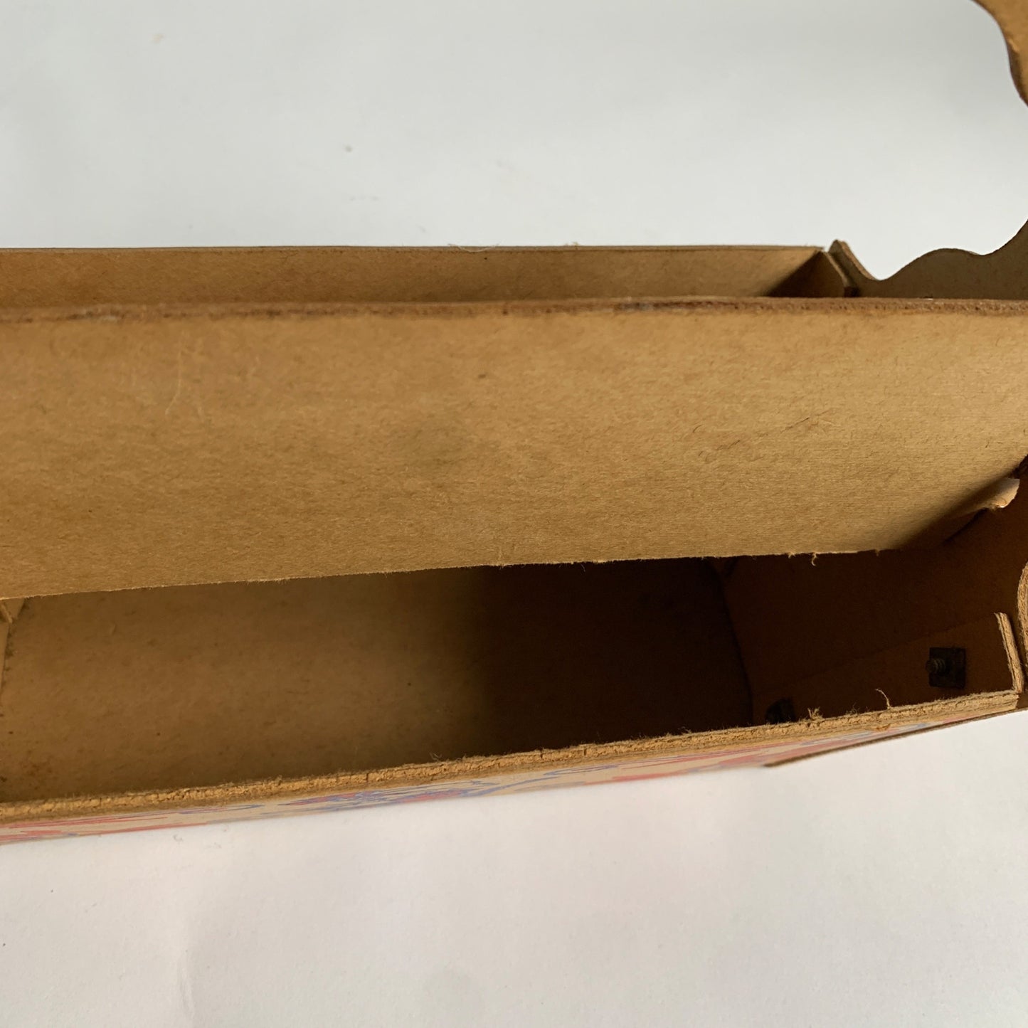 Vintage Pressed Cardboard Child's Toy Sewing Kit Box Handled