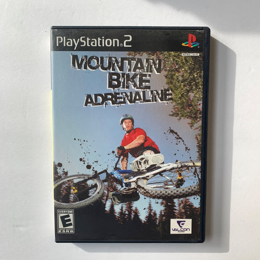 PS2 PlayStation 2 Mountain Bike Adrenaline Game Disc Manual & Case Complete
