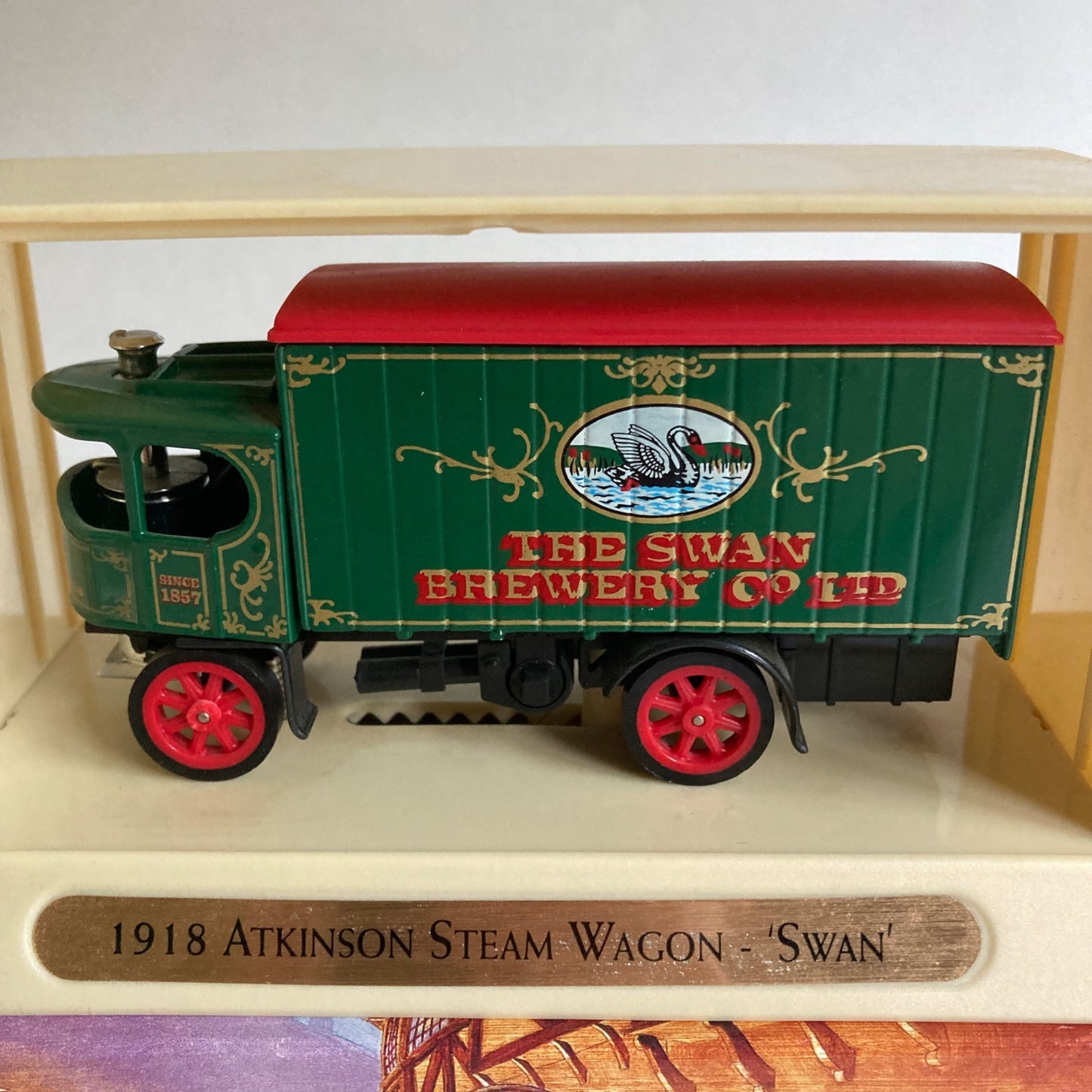 Matchbox Models of Yesteryear 1918 Atkinson Steam Wagon Swan Diecast w/ Box