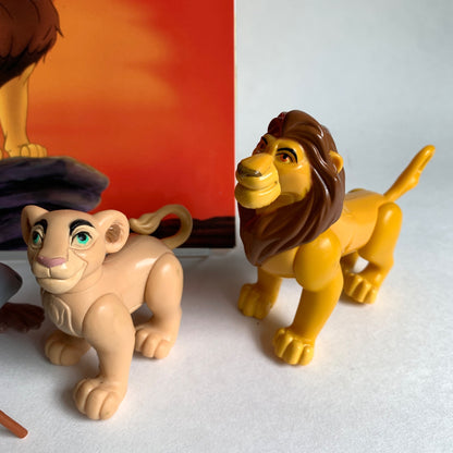Vintage The Lion King Burger King Toys Plus Golden Book