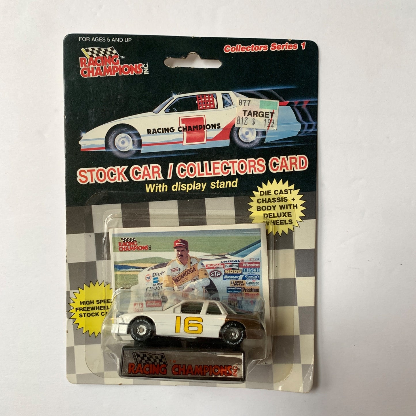 Racing Champions Inc. Stock Car Collectors Card 16 Larry Pearson 1989