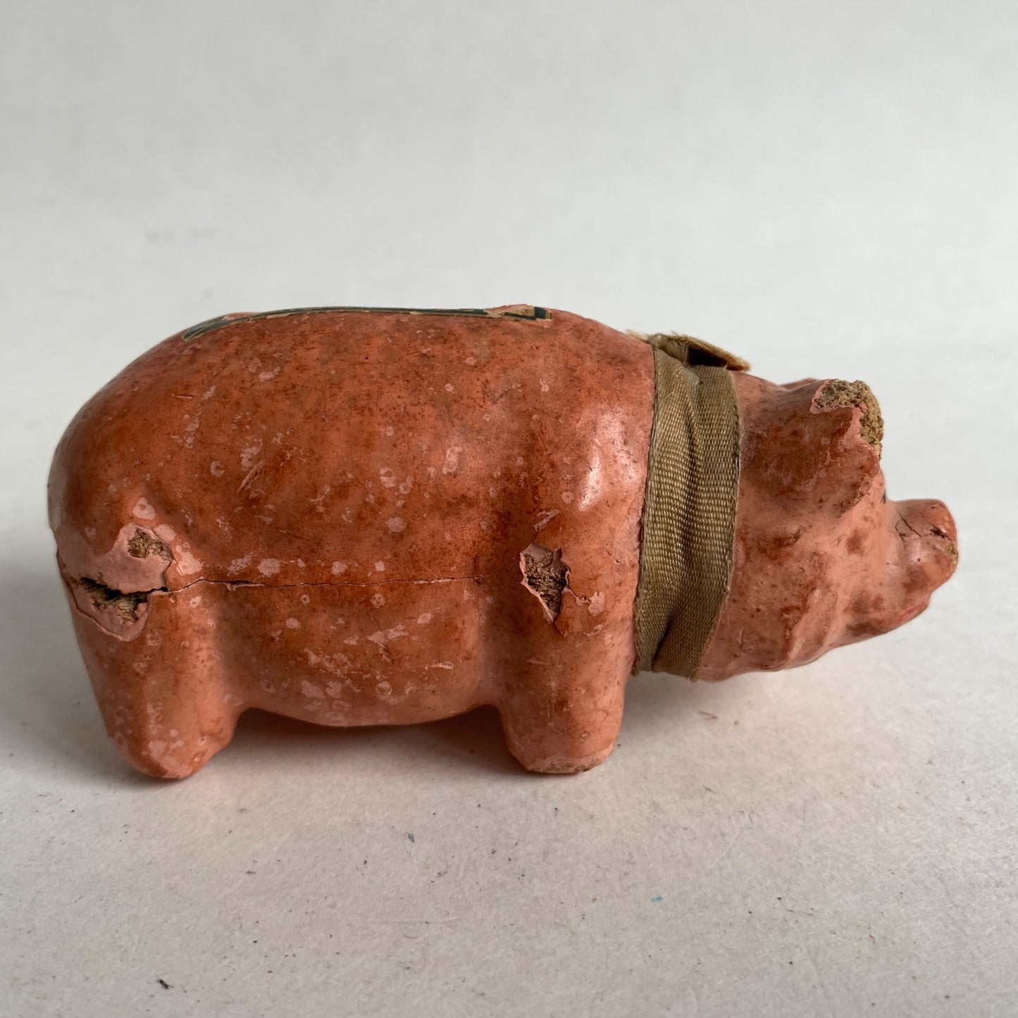 Vintage Pig Tiny Small Piggy Bank