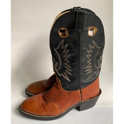 Leather Cowboy Boots Oil Chemical Resistant Men's 8.5