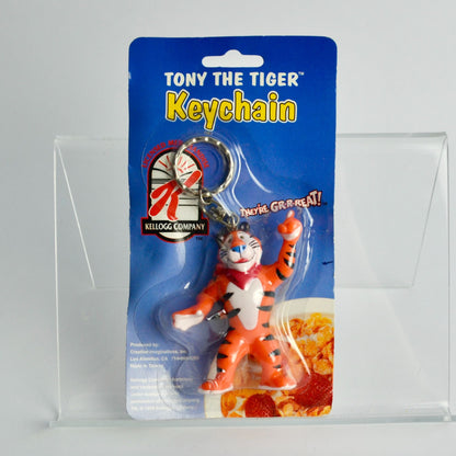 Tony the Tiger Keychain Kellogg Company Vintage NOS New