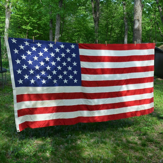 Valley Forge Flag Company American Stitched Vintage 50 Stars 100% Cotton