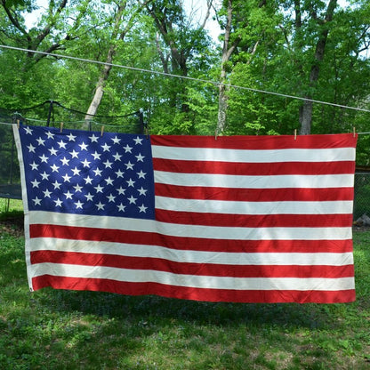 Valley Forge Flag Company American Stitched Vintage 50 Stars 100% Cotton