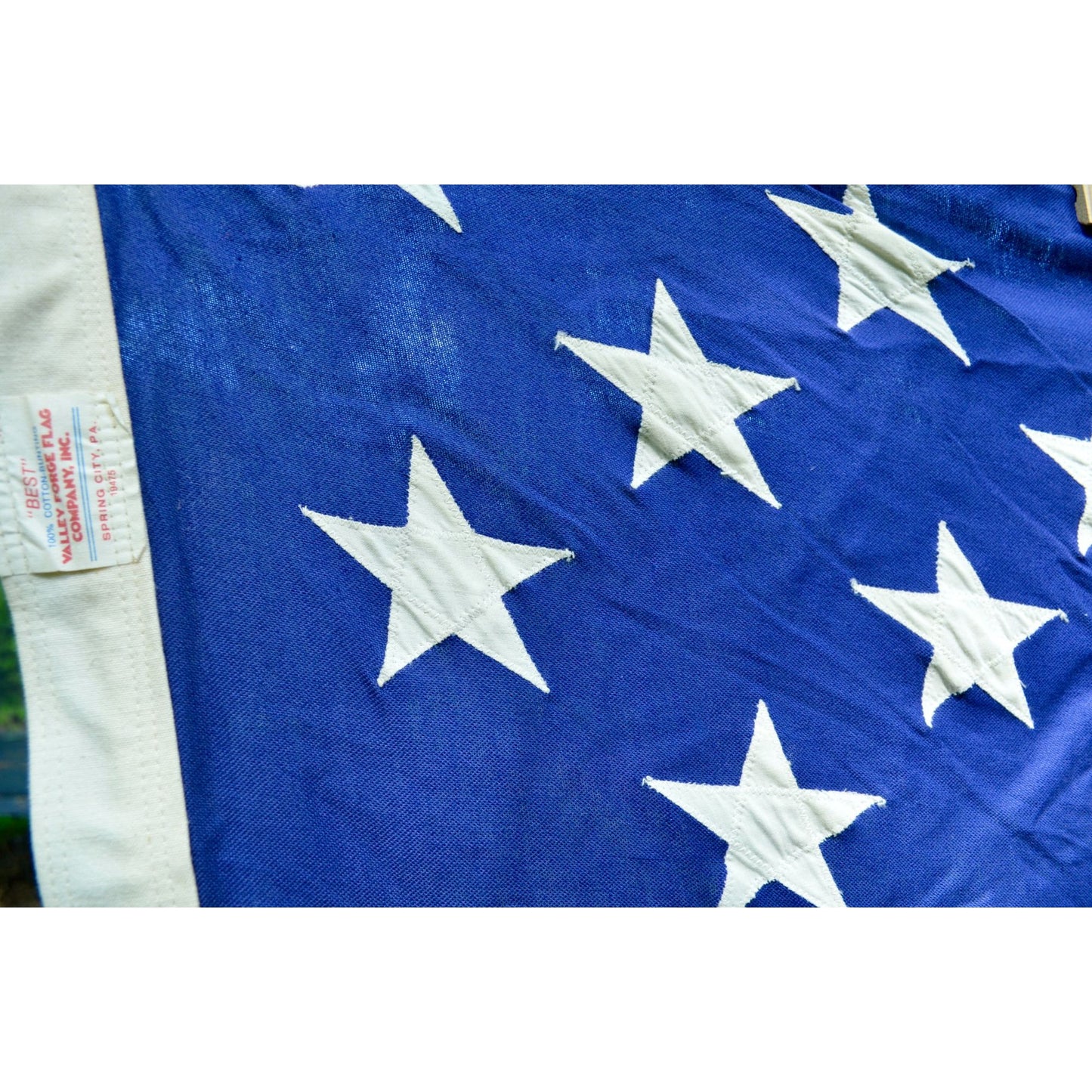 Valley Forge Flag Company American Stitched Vintage 50 Stars 100% Cotton