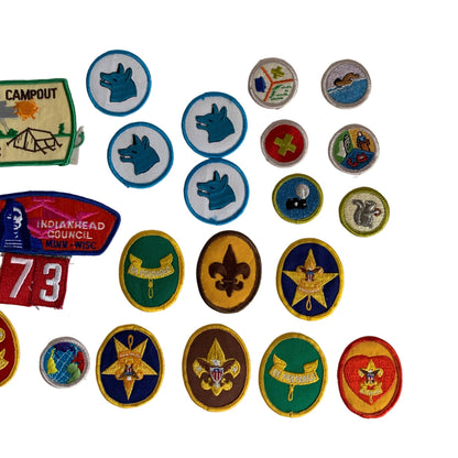 Vintage Boy Scouts of America BSA Patches Lot of 28