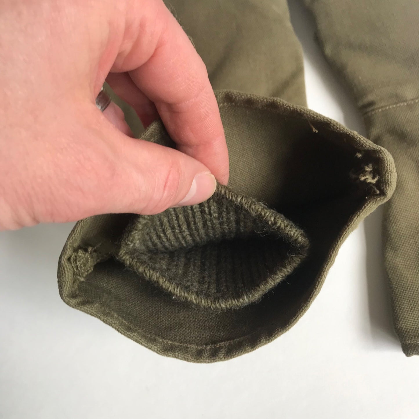 French? Military Trigger Finger Mittens w/Wool Inserts Liners