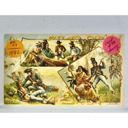 1892 Arbuckle Bros Coffee Victorian Trading Card Tennessee