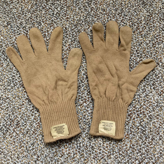 USMC Glove Insert CW Lightweight Size Medium/Large Pair Military Gloves Coyote