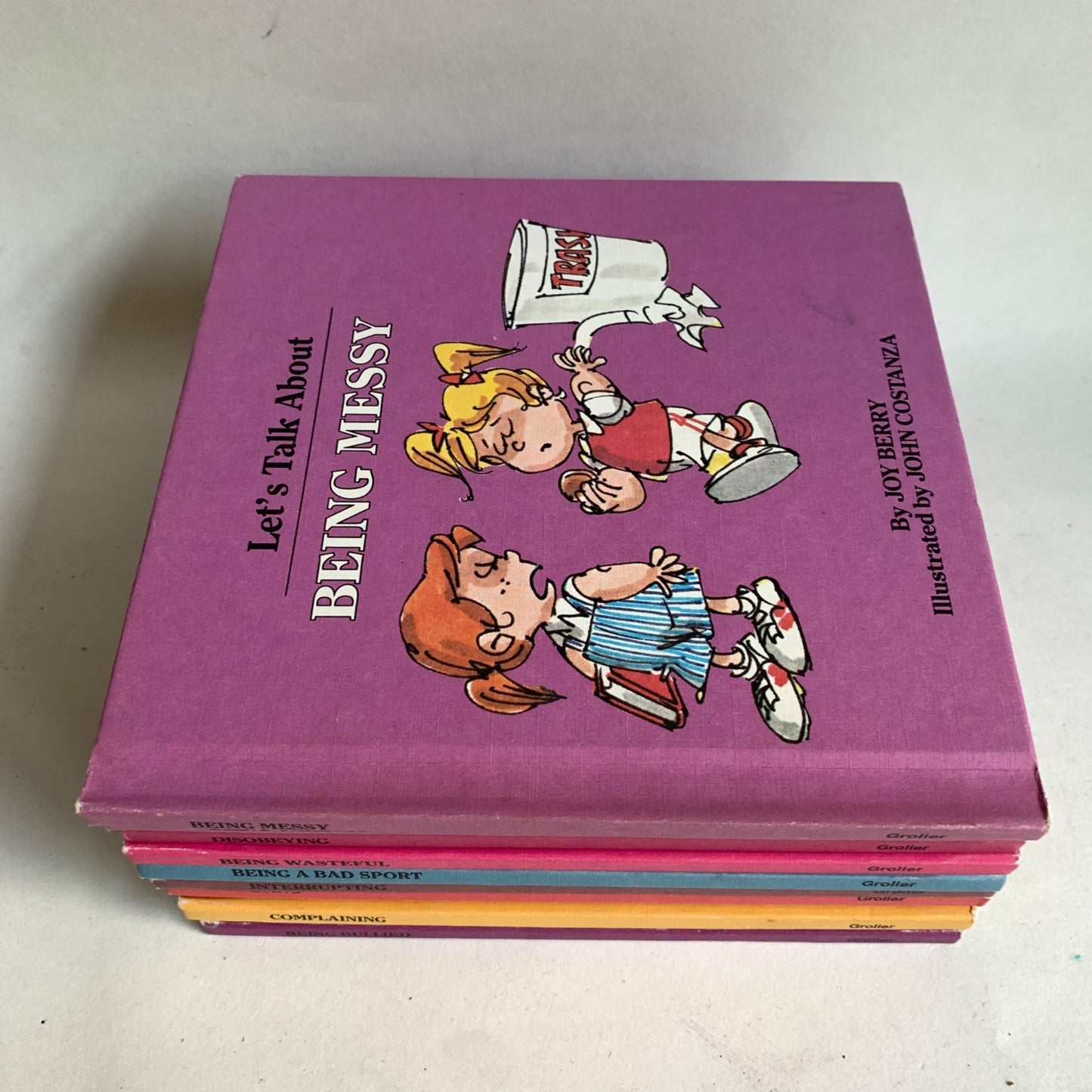 Vintage Joy Berry Books Lot Set of 11 Let's Talk About Hardcover