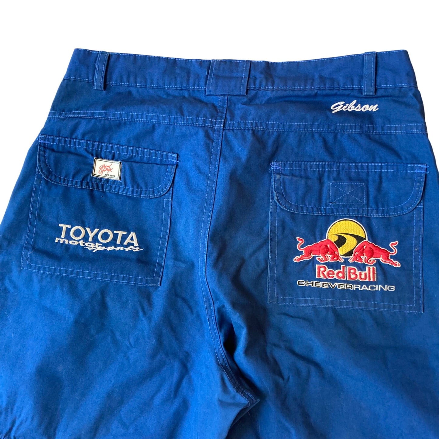 Grand Prix Cheever Racing Red Bull RACE USED Pit Crew Pants w/COA IndyCar Toyota