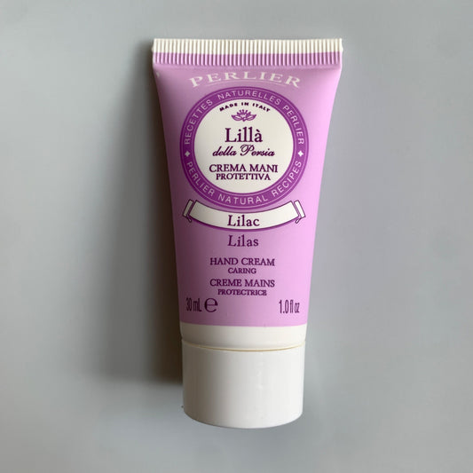 Perlier Lilac Hand Cream 1 oz. Travel Size New Sealed