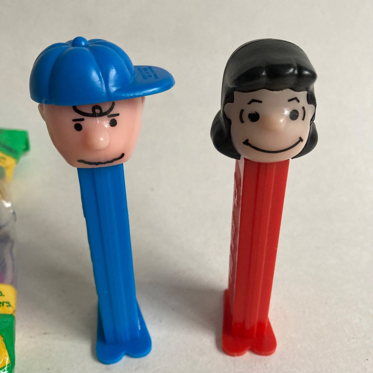 Lot 3 PEANUTS PEZ Dispensers Charlie Brown & Lucy 1 is NEW