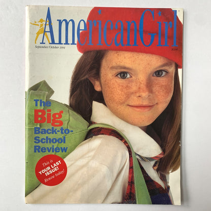 American Girl Magazine September October 1994 Mint Uncut Paper Dolls