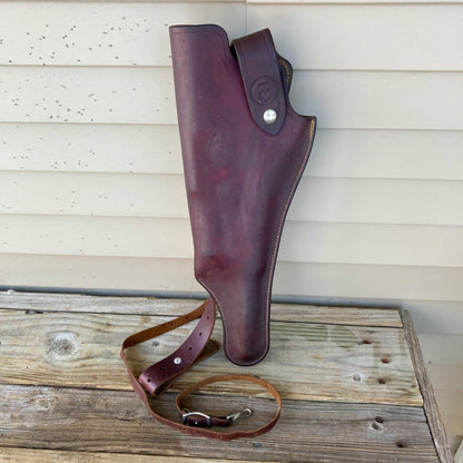 Vintage Thompson Center Arms Leather Holster Shoulder Rifle? 18" Brown