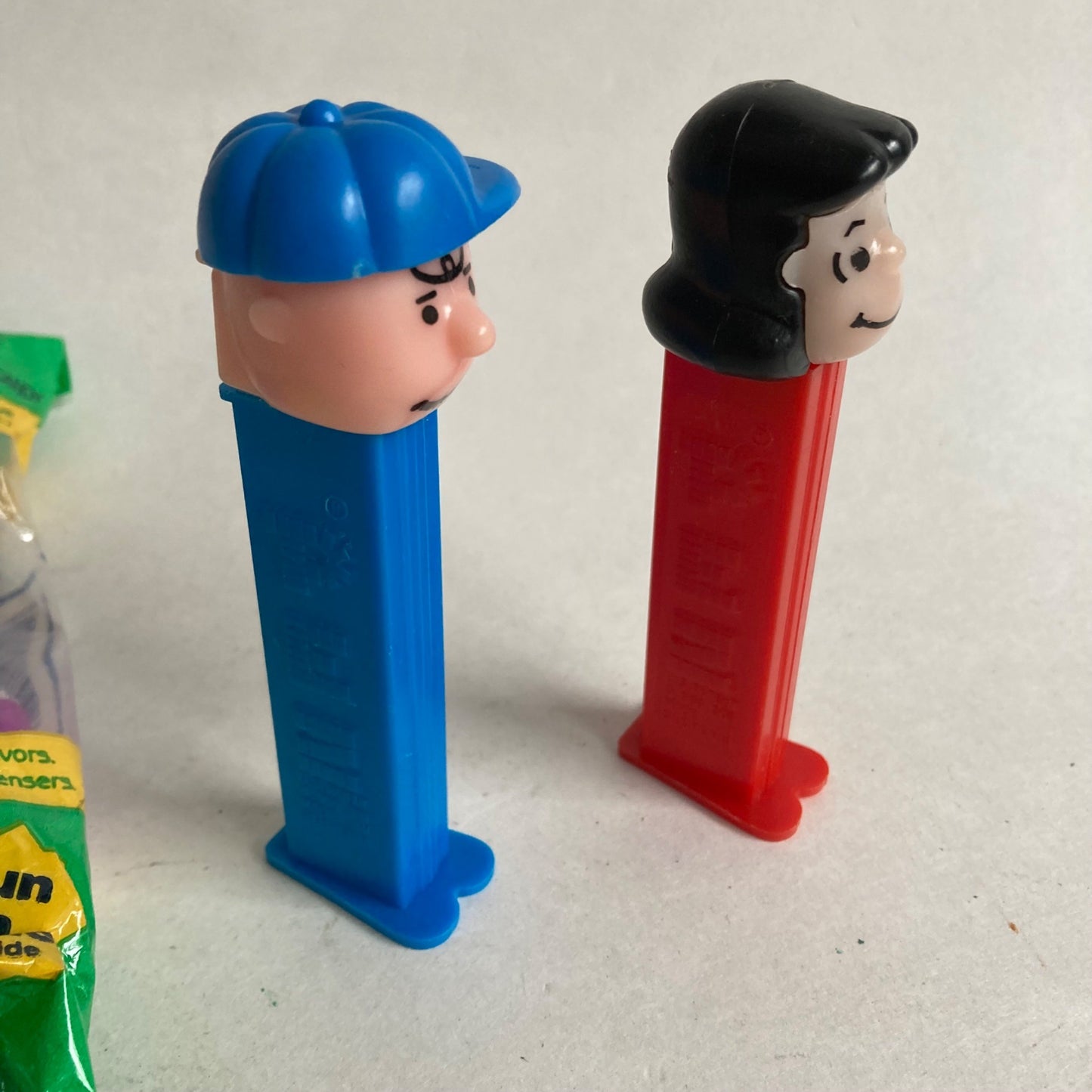 Lot 3 PEANUTS PEZ Dispensers Charlie Brown & Lucy 1 is NEW