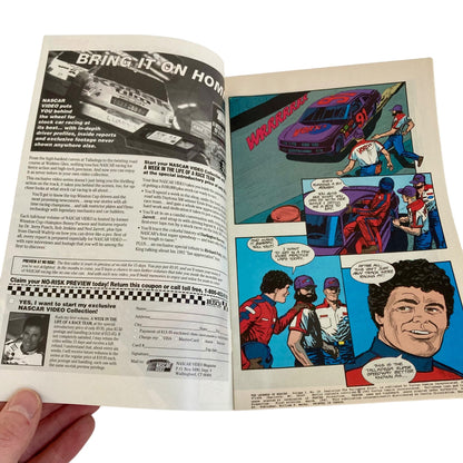 Vintage The Legends of NASCAR Talladega Story Comic Book Issue #10 NEW!