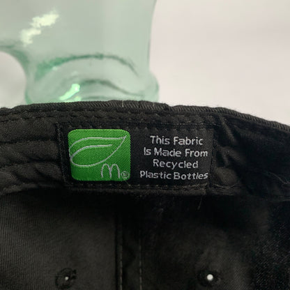 McDonalds Crew Employee Hat Black Cap Baseball Recycled Plastic
