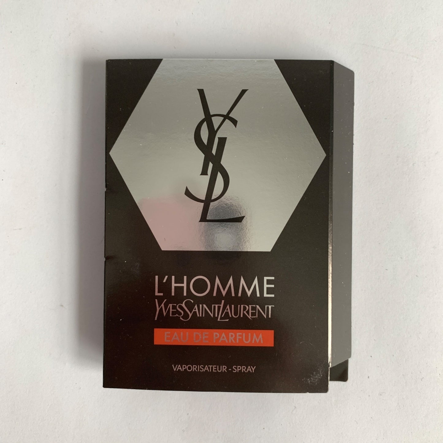 YSL L'Homme EDP Spray Sample Vial on Card