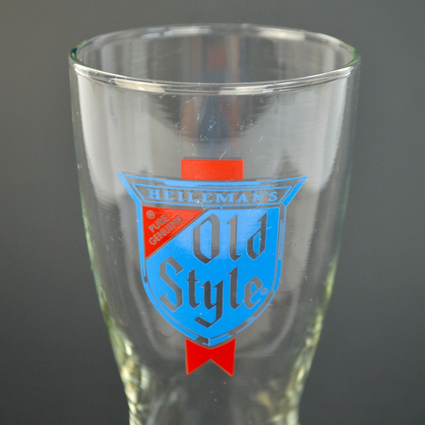 Heileman's Old Style Drinking Glass Libby