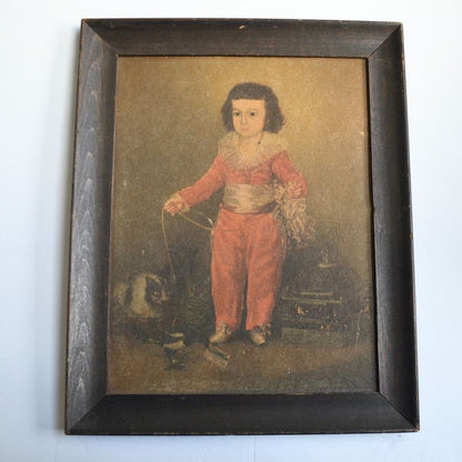 Don Manuel Osorio Manrique de Zúñiga Francisco Goya Vintage Print Framed
